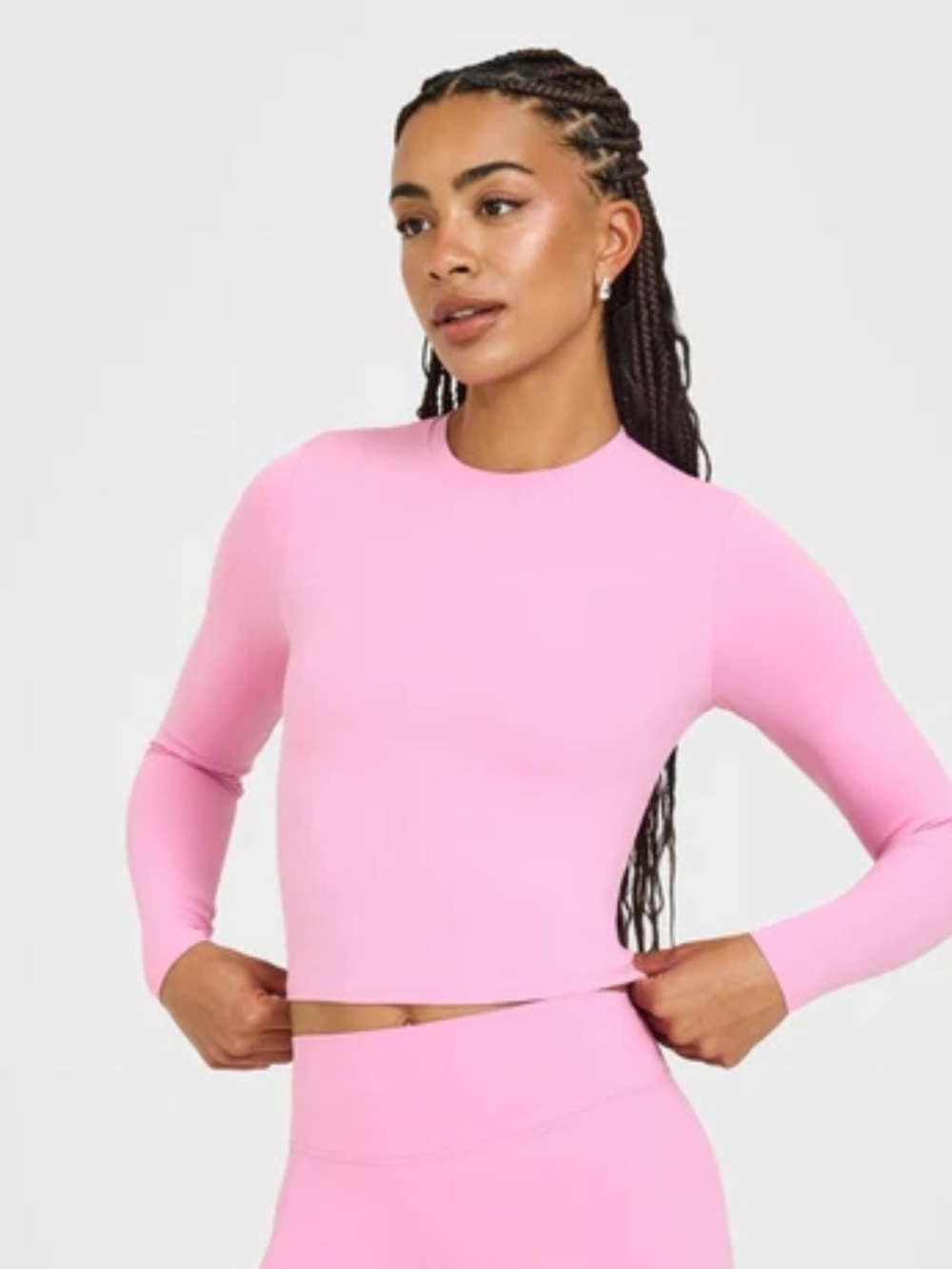 Oner Active Rose Pink Long Sleeve mid Top
